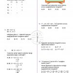 6.Sınıf İşlem Önceliği Testi