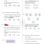 6. Sınıf Kesirlerle Toplama ve Çıkarma İşlemi Testi