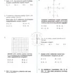8.Sınıf Koordinat Sistemi Testi