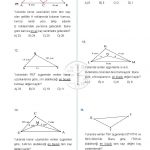 8.Sınıf Üçgen Eşitsizliği Testi