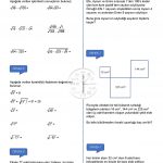 8.Sınıf Kareköklü İfadeler Çalışma Kağıdı