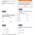 8.Sınıf Kareköklü İfadelerin Farklı Gösterimleri Çalışma Kağıdı