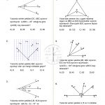 7.Sınıf Doğrular ve Açılar Testi 1