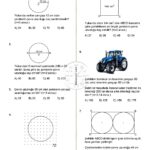 7.Sınıf Çemberin Çevre Uzunluğu Testi