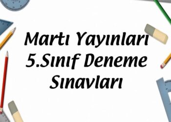 Martı Yayınları 6.Sınıf Deneme Sınavları