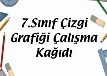 7.Sınıf Çizgi Grafiği Çalışma Kağıdı