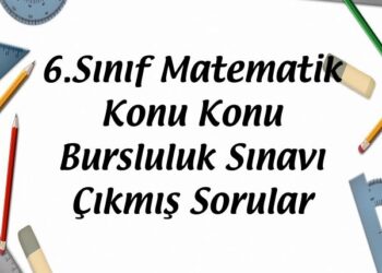 6.Sınıf Tam Sayılar MEB Çıkmış Sorular