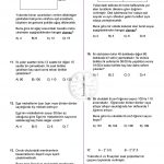 6.Sınıf Ortak Bölen Ortak Kat Testi