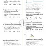 7.Sınıf Rasyonel Sayı Problemleri Testi