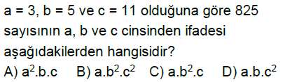 8.Sınıf Çarpanlar ve Katlar Online Test