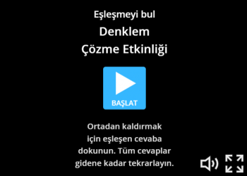 Denklem Çözme İnteraktif Etkinlik