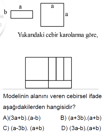 8.Sınıf Cebirsel İfadeler Online Test