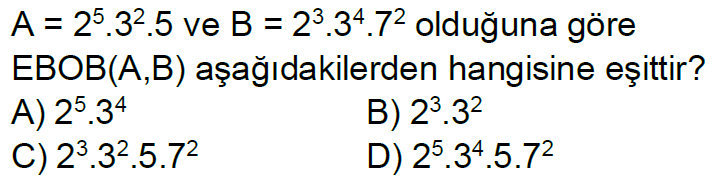 8.Sınıf EBOB - EKOK Online Test