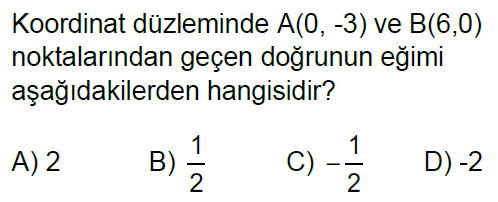 8.Sınıf Eğim Online Test 2