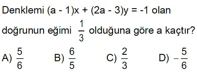 8.Sınıf Eğim Online Test 2