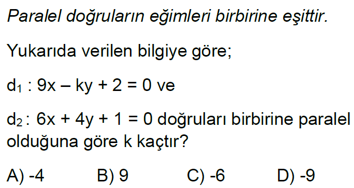 8.Sınıf Eğim Online Test 2