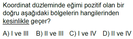 8.Sınıf Eğim Online Test