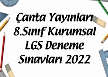 Çanta Yayınları 8.Sınıf Kurumsal LGS Deneme Sınavları 2022