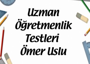 Uzman Öğretmenlik Testleri Ömer Uslu