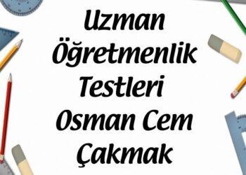 Uzman Öğretmenlik Testleri Osman Cem Çakmak