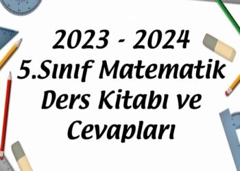 5. Sınıf Matematik Ders Kitabı ve Cevapları