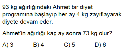 5.Sınıf Örüntüler Online Test