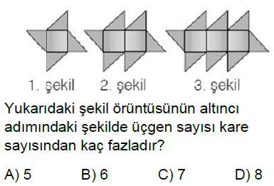 5.Sınıf Örüntüler Online Test