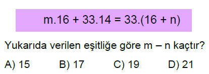 6.Sınıf Dağılma Özelliği ve Ortak Çarpan Online Test