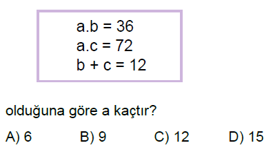 6.Sınıf Dağılma Özelliği ve Ortak Çarpan Online Test