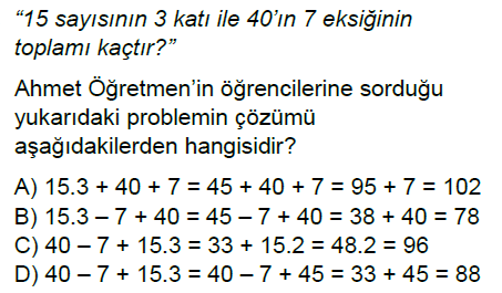 6.Sınıf İşlem Önceliği Online Test