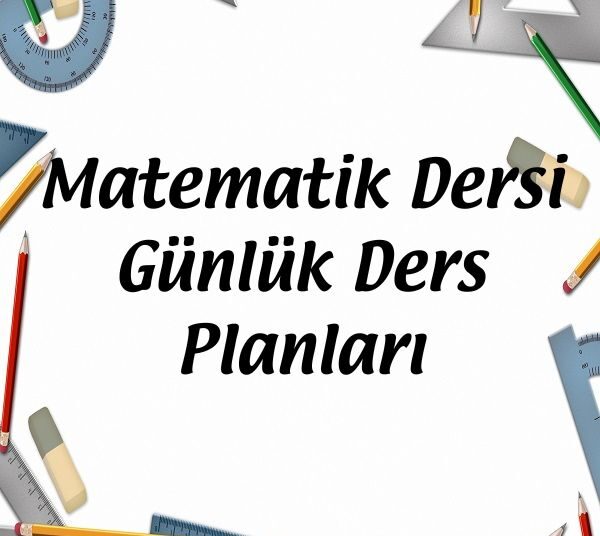Günlük Planlar 1 Matematik Günlük Ders Planları