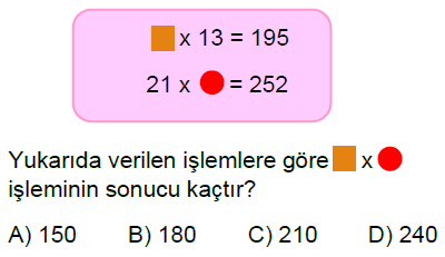 5.Sınıf Bölme İşleminde Kalanı Yorumlama ve Çarpma Bölme İlişkisi Online Test