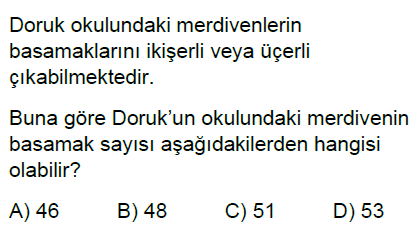 6.Sınıf Ortak Bölen Ortak Kat Online Test