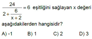 7.Sınıf Rasyonel Sayılarla Çok Adımlı İşlemler Online Test