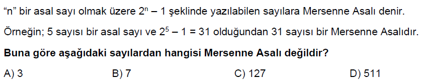 8.Sınıf Çarpanlar ve Katlar ve Üslü ifadeler Online Deneme