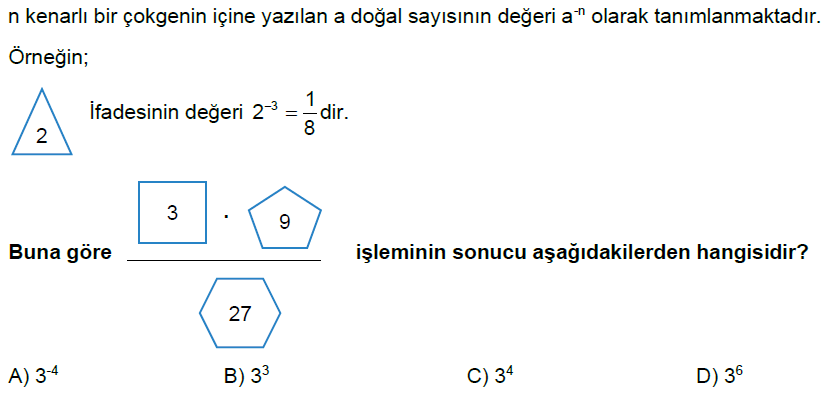 8.Sınıf Çarpanlar ve Katlar ve Üslü ifadeler Online Deneme