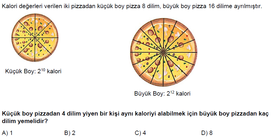 8.Sınıf Çarpanlar ve Katlar ve Üslü ifadeler Online Deneme