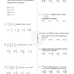 7.Sınıf Matematik 1.Dönem Genel Tekrar Testi