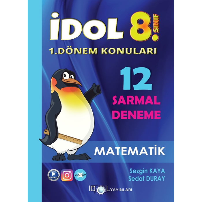  İdol 8. Sınıf Matematik 1. Dönem 12’li Sarmal Deneme