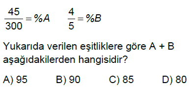 5.Sınıf Yüzdeler Online Test