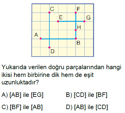 5.Sınıf Temel Geometrik Kavramlar Online Test