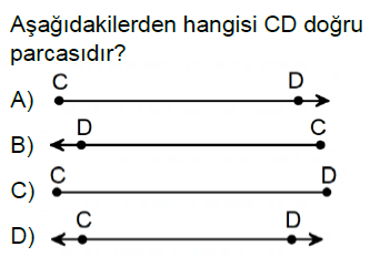 5.Sınıf Temel Geometrik Kavramlar Online Test