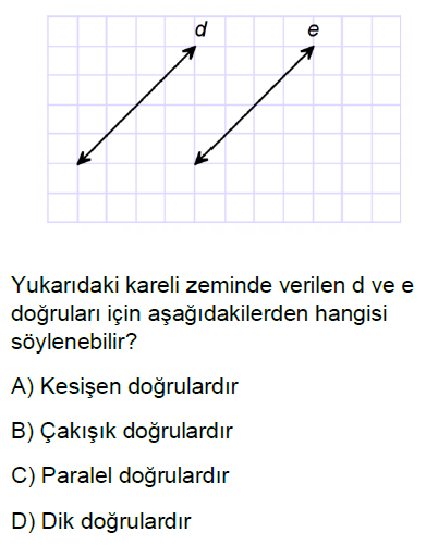 5.Sınıf Temel Geometrik Kavramlar Online Test