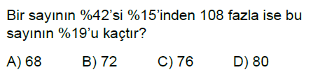 7.Sınıf Yüzdeler Online Test