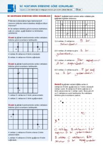 5.Sınıf Temel Geometrik Kavramlar Çalışma Kağıdı