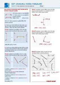 5.Sınıf Temel Geometrik Kavramlar Çalışma Kağıdı