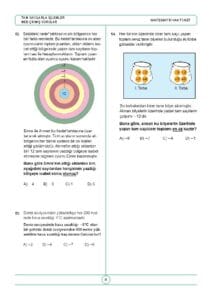 7.Sınıf Tam Sayılarla İşlemler MEB Çıkmış Sorular