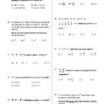 8.Sınıf Üslü İfadeler MEB Çıkmış Sorular (Bursluluk - TEOG)