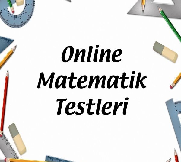 Online Testler 1 Online Matematik Testleri