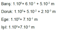 8.Sınıf Matematik 1.Dönem 1.Yazılı Soruları Online Çöz